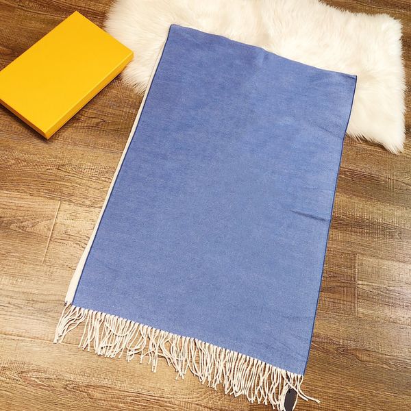 

cashmere scarfs designer scarves winter men womens quality soft thick knitted shawl for women scarves fashion scarf foulard luxury original, Blue;gray