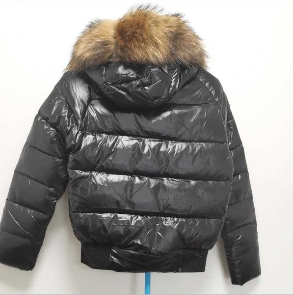 

designer luxury down jacket fur ruff classic women fashion and multi function essential hoodies womens jackets winter warm clothing hoody 5a, Black