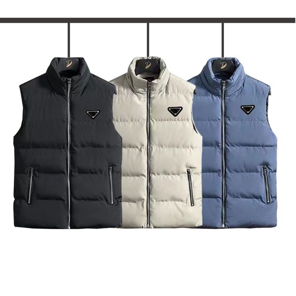 

men designers clothes men's vests jackets hoodies luxury womens zipper outerwear vest hoodie fashion parka winter windbreaker coat plus, Black;white