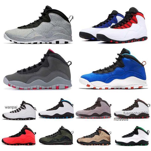 

10s men trainers basketball shoes cement westbrook class of 2006 seattle women tinker gs fusion red woodland camo jumpman sports sneakers, Black