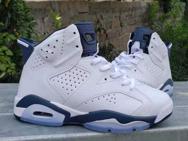 

outdoor shoes 6 6s white university blue mens sports sneakers jumpman vi trainers, Black