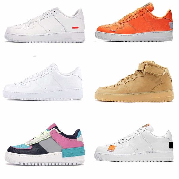 

2023 running shoes casual shoes casual shoes designer trainers sneakers classic triple white low shadow forces black wheat pale ivory women