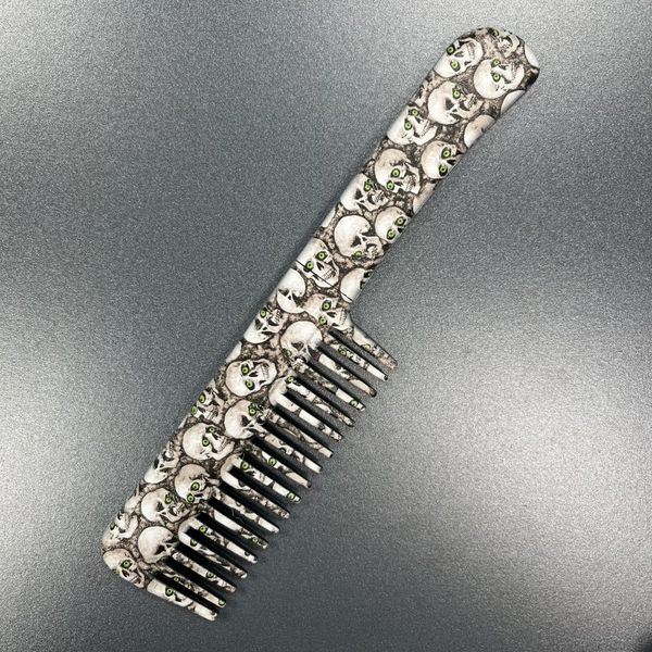 

convenient foldable plastic handle styling eyebrows removing tangles hair shaping knife comb blade