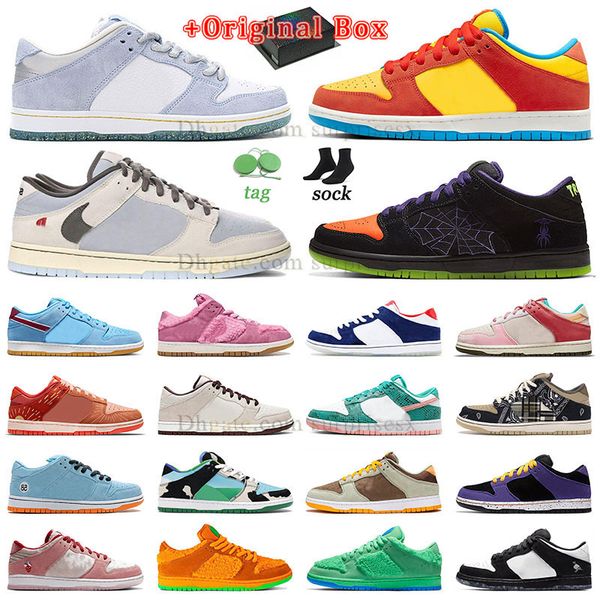 

original dunks with running shoes mens womens big size36-48 outdoor casual fashion panda valentine day triple pink chunky dunky