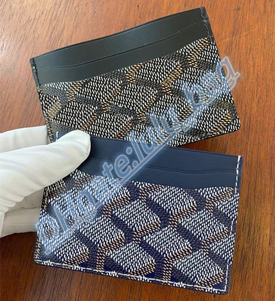 

women's with box mens designer wallet 2022 latest products wholesale genuine leather coin purse card holder luxury est goyar holder wal, Red;black