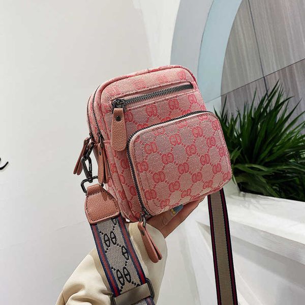 

new fashion printed canvas bag sling single shoulder messenger mini bag purses sale