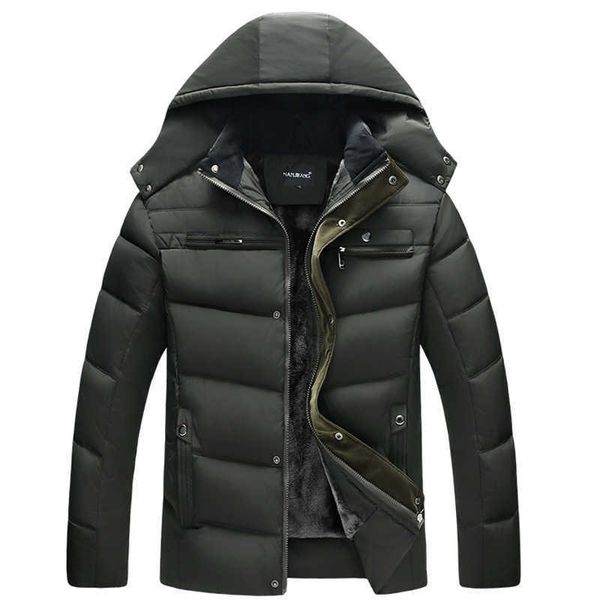 

men's hoodies & sweatshirts fleece new mens jacket winter coat men outdoor fashion casual hooded thicken down jackets xl-4xl, Black