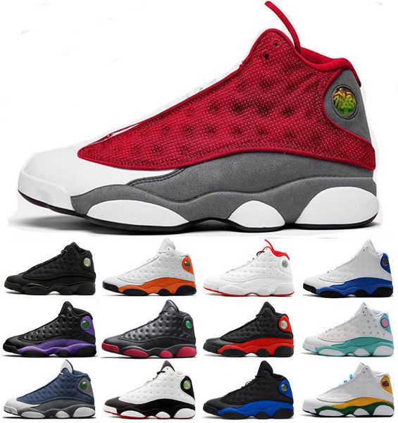 

13 flint 13s lucky green chicago mens outdoor shoes cherry bred 11 11s low white concord navy legend blue women sneake 36-47, Black