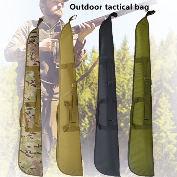 

132cm one shoulder bags crossbody handbag rifle soft padded gun case hunting accessories tactical scoped airsoft guns bag fishing rod gear s