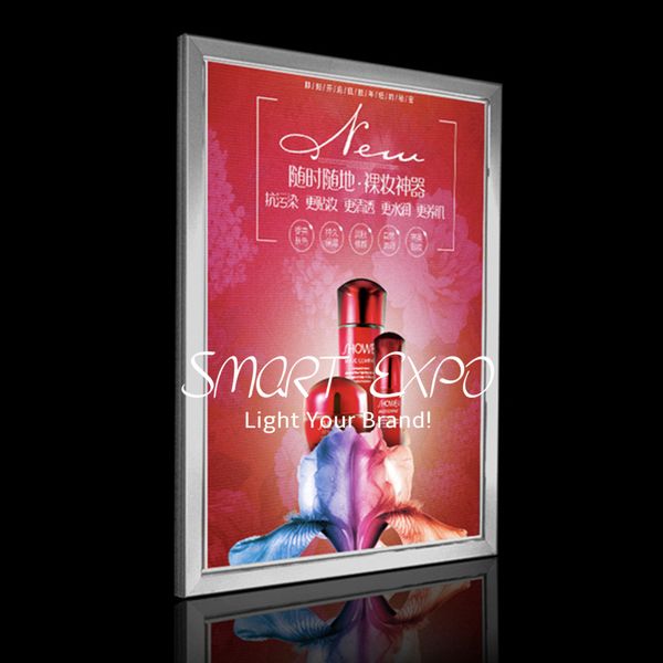 

retail store light box 60x90cm poster advertising display wall mounting with wooden case packing