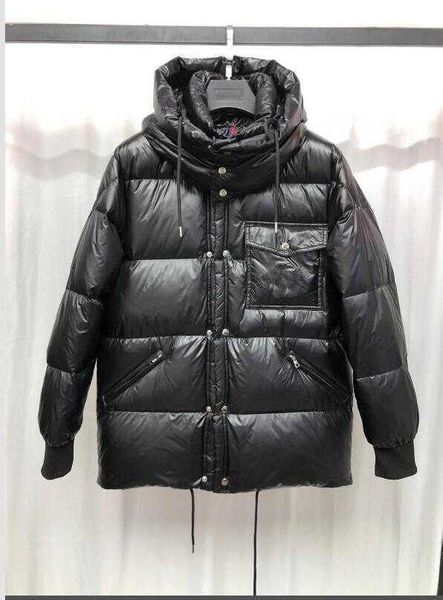 

designer luxury down jacket fur ruff classic men fashion and multi function essential hoodies mens jackets winter warm clothing hoody 5ad1u9, Black
