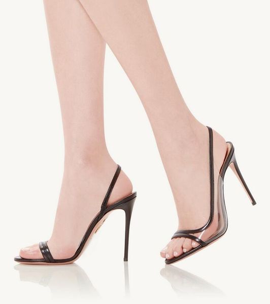 

design france paris aquazzuras dress shoes nude sandal platform pumps strappy stiletto-heel black white red leather women's high heels