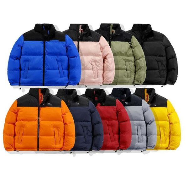 

puffer mens womens stylist coat parka winter jacket fashion men overcoat down jackets outerwear causal hip hop streetwear, Black