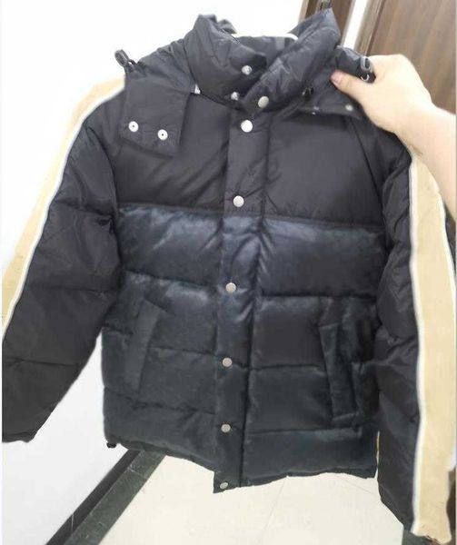 

designer luxury down jacket fur ruff womens classic fashion and multi function hoodies mens jackets winter warm clothing hoody 5ahwab etg9, Black