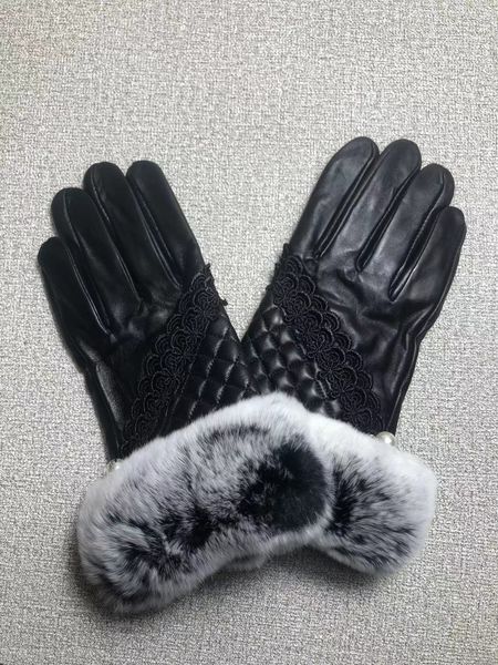 

fashion long leather gloves wedding gloves crystals accessories lace mittens for brides five fingerless wrist leng black color no box, Blue;gray