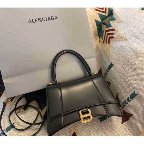 

same handbags bags designer balnecigass bag star female 2022 fashion hourglass versatile family crocodile leather diagonal one