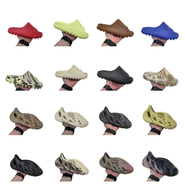 

designer slippers men woman slider vermillion mineral blue onyx pure sandals slide slipper ochre bone resin clog desert ararat runr slides s, Black