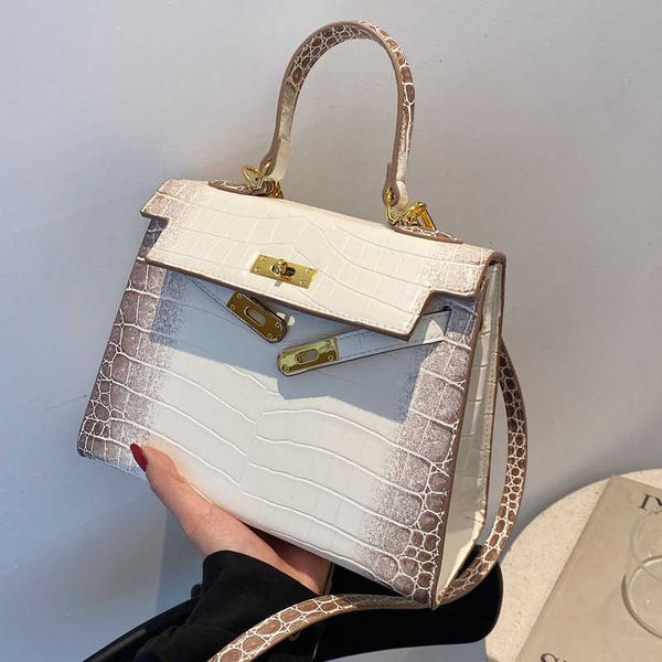 

h bag classic leather fashion h ermese bags big female 2022 new fashion net red portable ins simple one shoulder messenger