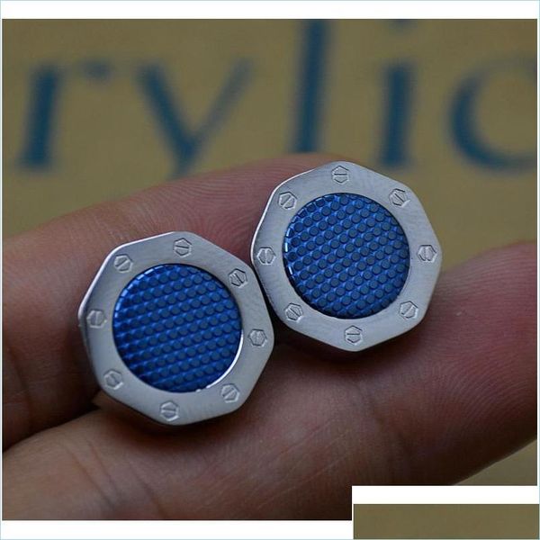 

cuff links luxury audemais plguet cufflinks for french man shirt cufflink sier black octagon button as wedding groomsmen wear otchm, Silver