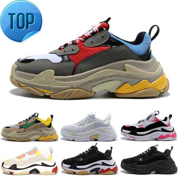 

triple s sneakers for men women 17fw pink black white shoes mens trainers fashion casual dad shoe increasing sneaker