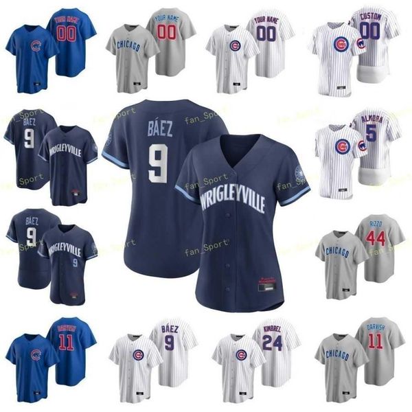 

custom college wear chlcago wrigleyville 2021 city connect 24 joc pederson 44 anthony rizzo 25 austin romine 4 eric sogard 35 justin steele, Black