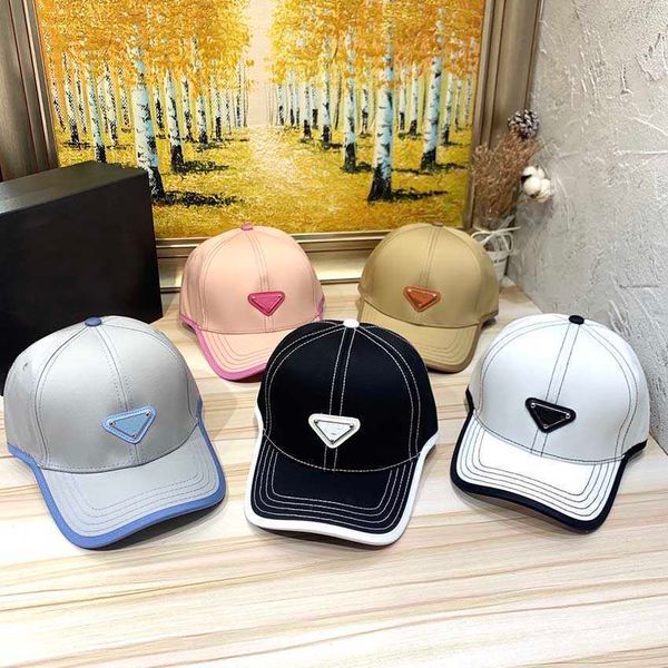 

mens canvas baseball hat designers caps hats women fitted cap fashion fedora letter stripe 2022, Blue;gray