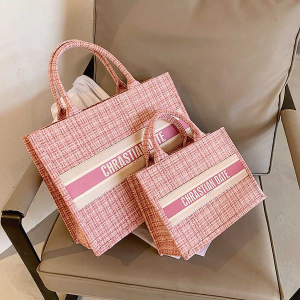 

premium canvas new autumn winter exotic hand large capacity women's fashion shopping bag purses sale