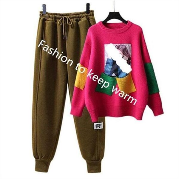 

fashion streetwear luxury womens tracksuits two pieces outfit women crop with pants set outfits casual sweatsuits designer autumn winter siz, Gray