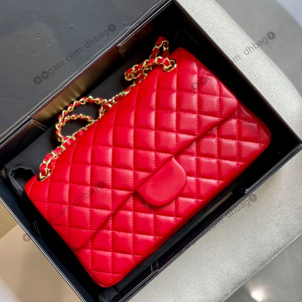 

vintage handbag classic french designer bag genuine leather double flap quilted shoulder crossbody gold/silver metal hardware key pouch mult