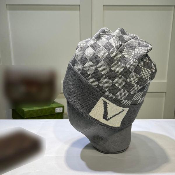 

fashion women beanie hats designer beanies cap for men knitted classical sports skull lady casual outdoor sun letter v nice