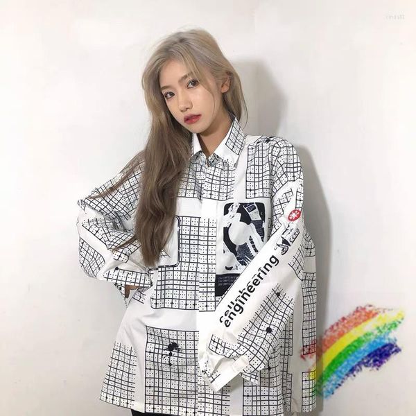 

men's casual shirts designer shirt for men women long sleeve autumn and winter jackets, White;black