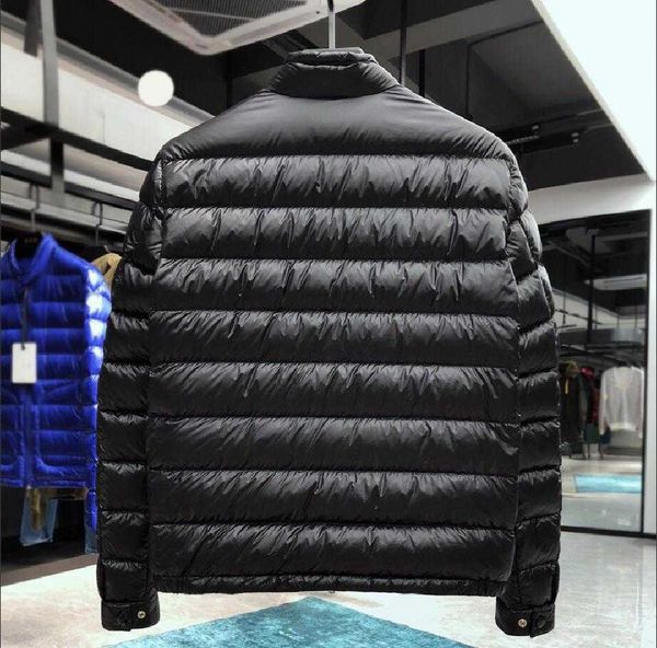 

designer luxury down jacket fur ruff classic men fashion and multi function essential hoodies mens jackets winter warm clothing hoody 5a2wph, Black