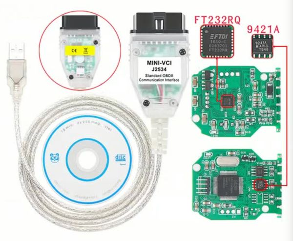 

mini vci v17.20.013 for toyota tis techstream mini-vci software mini vci v17