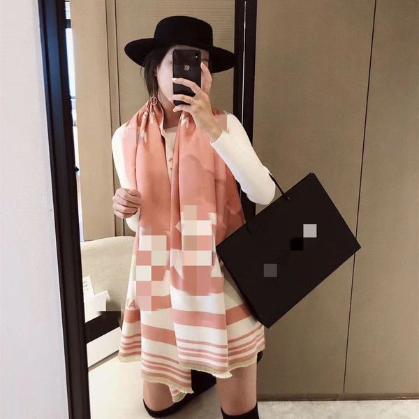 

2022 Brand Wool Echarpe Scarf Scarfs Winter Spring 100% Cashmere Scarf Fashion Men Women Designer Classic Letter Pattern Pashmina Shawl echarpe designer scarf s