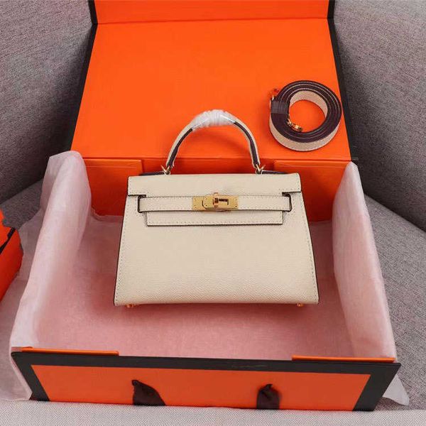 

aher max handbags brand fashion herme leather bags mini second generation palm print leather premium sense niche hand female