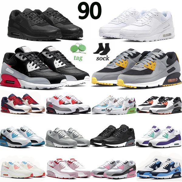 

classic 90 90s size us 11 mens womens running shoes premium obsidian griffey bacon surplus black white wolf grey unc trainers designer sport