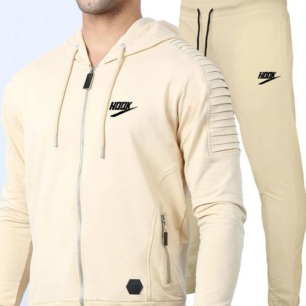 

men women designer tracksuit letter design track sweat suit coats tech fleece solid color hoodie pants tracksuits luxury sweatpant suits, Gray