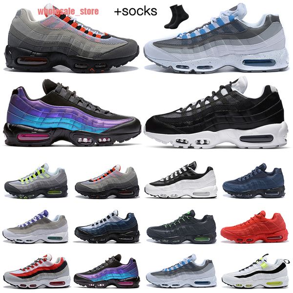 

95 95s running shoes mens trainers triple black white worldwide neon aqua university blue tt bred women chaussures outdoor sport sneakers