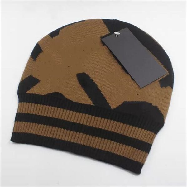 

designer winter beanie men women fashion design knitted caps autumn wool hat letter jacquard warm skull cap, Blue;gray