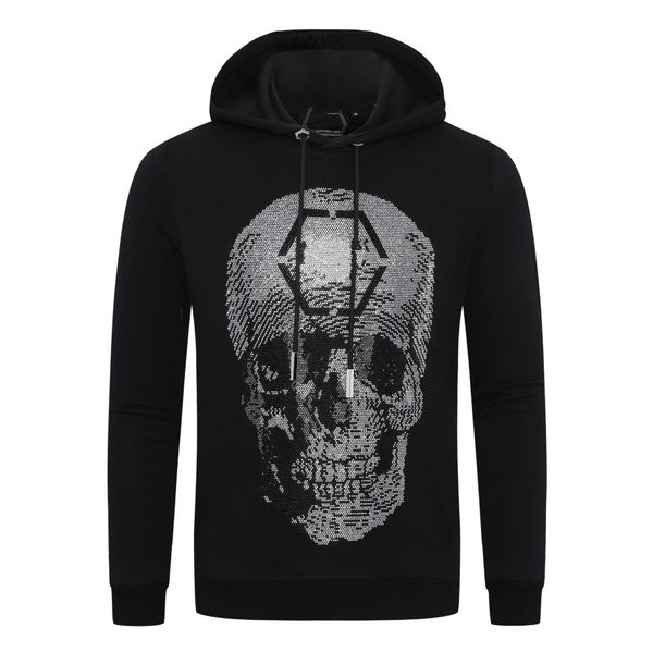 

21ss men women designer skull diamond t shirts tshirt hoodie coat shorts pp tee bur shirt jackets jeans jersey belts shoes bags coats 4, Black