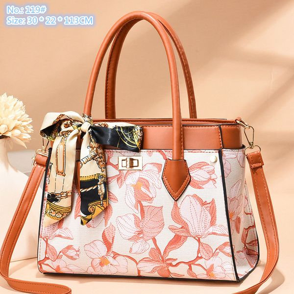 

wholesale factory ladies shoulder bag 6 colors small fresh flowers elegant handbag sweet contrast leather backpack foreign ribbon bow mobile