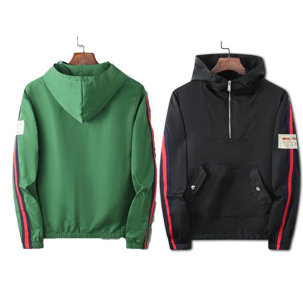 

2022 mens jackets autumn designer spring coat fashion hooded hoodies hat thickened plush and thicken clothing coats, Black;brown