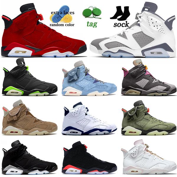 

jumpman 6 6s basketball shoes men women toro red oreo georgetown cool grey midnight navy travis scotts cactus jack black infrared trainers