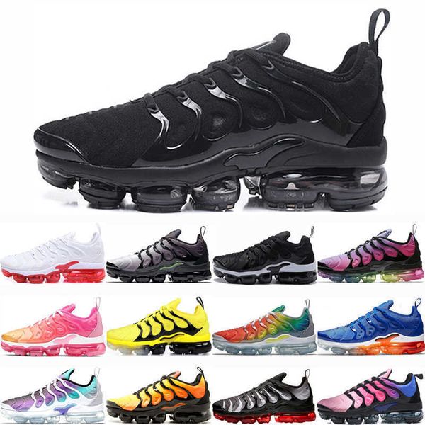 

running shoes mens sneakers sports trainers triple black white psychic pink ice blue sunset tn plus bumblebee chaussures women men