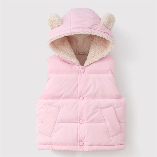 

waistcoat kids jackets vest spring girls outerwear winter plus velvet boys jacket year costumes warm coats baby children hooded 221109, Camo