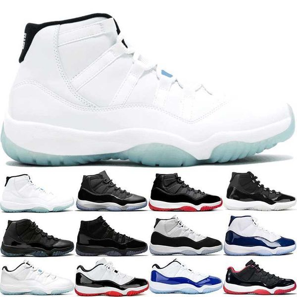 

discount 11 11s men women basketball shoes 25th anniversaty bred low concord 45 unc trainers sports sneakers size 36-47, Black