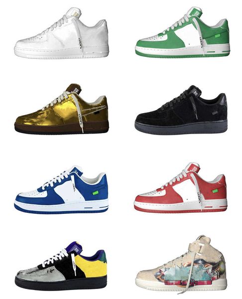 

designer shoes designers flower 1 low luxury classic white black yellow gold red orange blue green purple men women original size 36-46