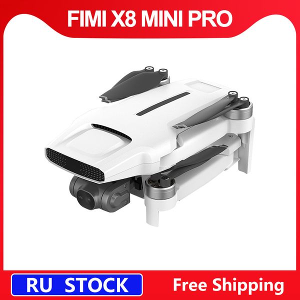 

drones fimi x8 mini pro version rc drone 8km fpv 3-axis gimbal 4k camera hdr video gps 30mins flight time light weight quadcopter rtf 221107