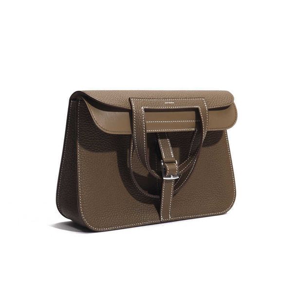 

low price leather fashion bags french all handmade wax thread women's tc original cowhide halzan 25 one shoulder cross body hand sewing