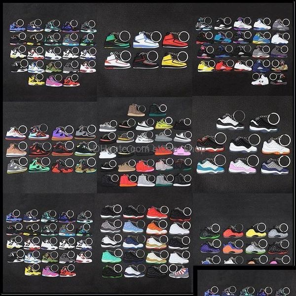 

keychains lanyards fashion accessories sneaker keychain sport celebrity figure basketball shoes key holder woman men kids otsam, Silver